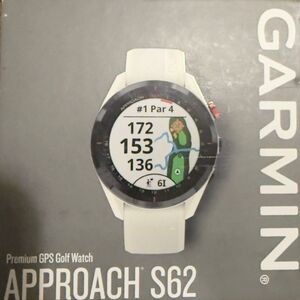 Garmin Approach S62 White GPS Golf Smartwatch NEW OPEN BOX ITEM